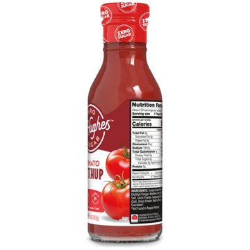 G Hughes Smokehouse Sugar Free Ketchup, 13 oz