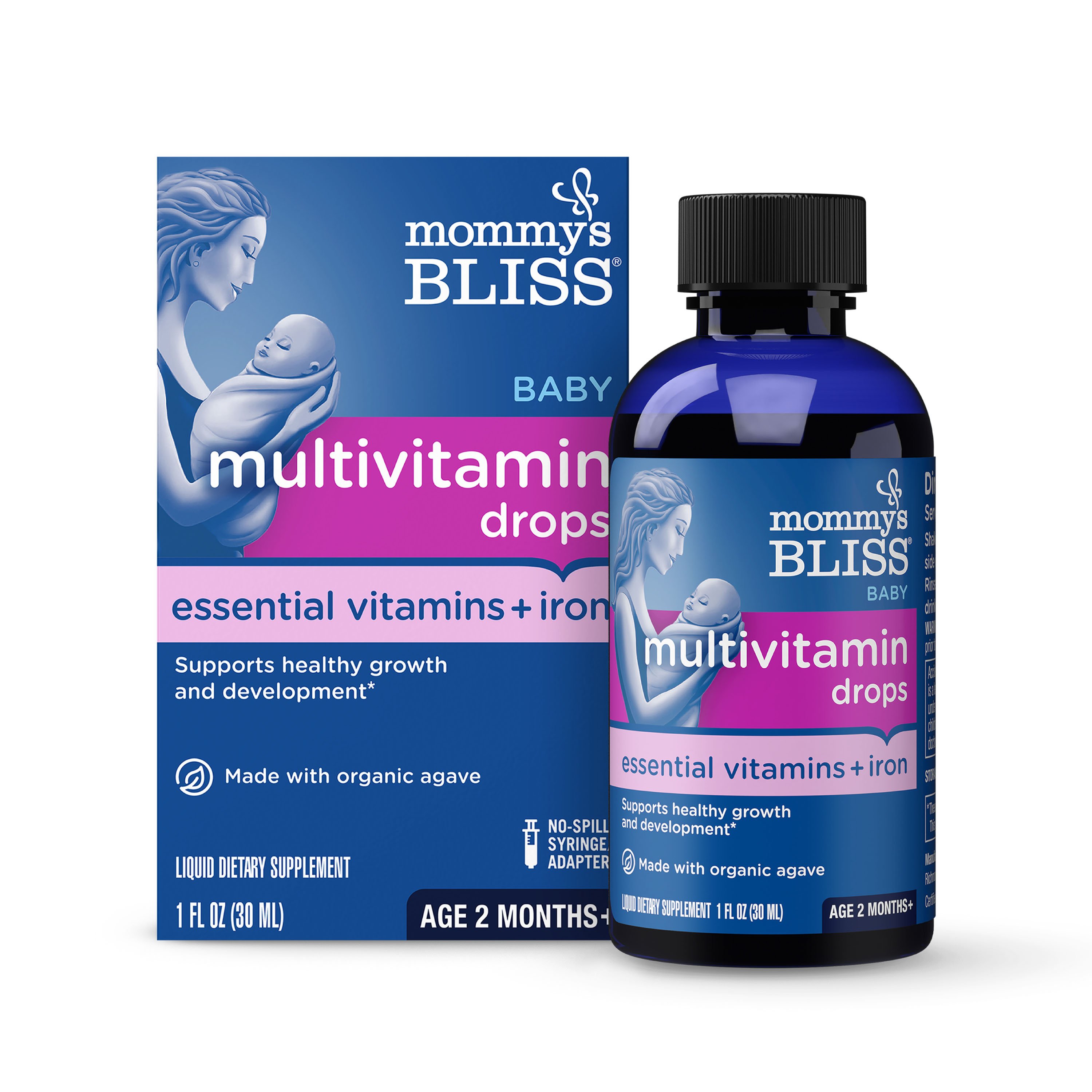 Mommy's Bliss Multivitamin + Iron Drops Shop Multivitamins at HEB