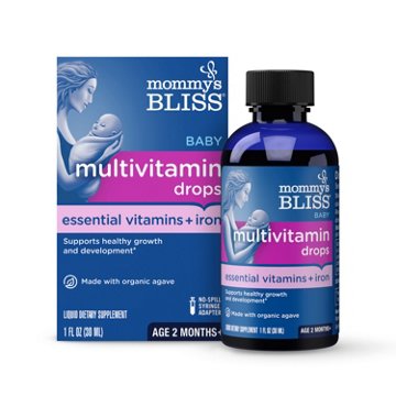 Mommy's Bliss Multivitamin + Iron Drops