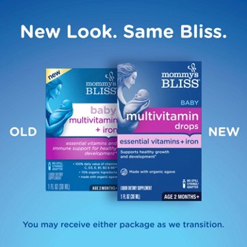 Mommy's Bliss Multivitamin + Iron Drops