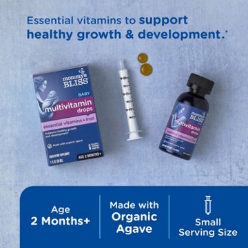 Mommy's Bliss Multivitamin + Iron Drops