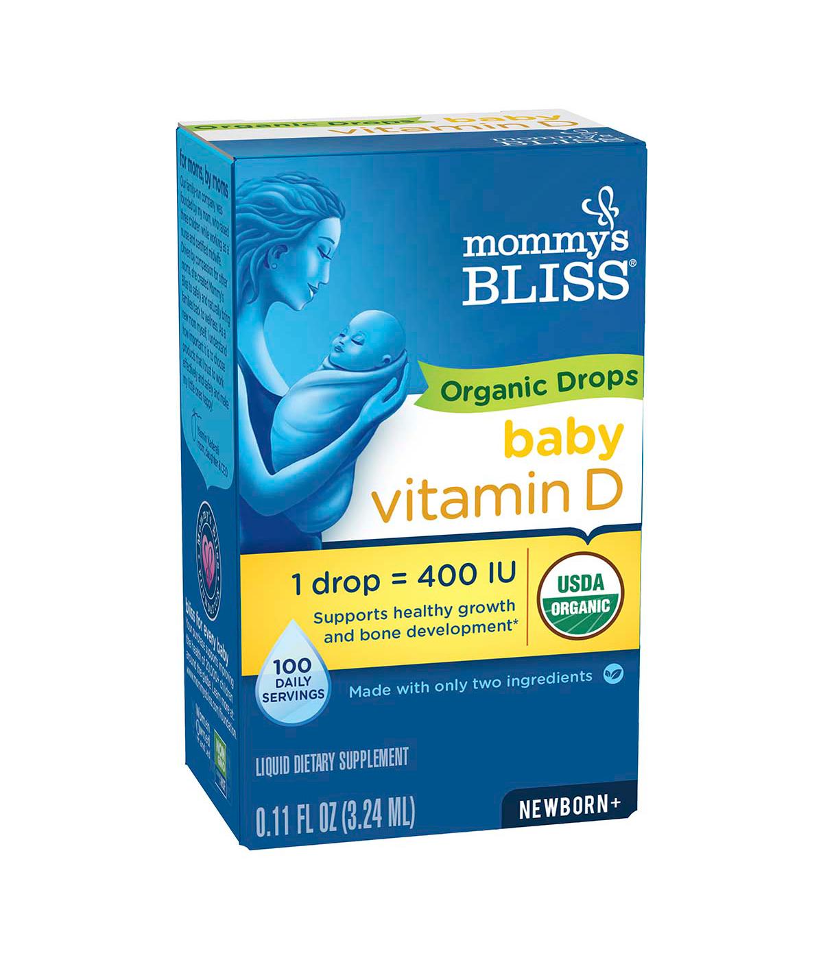 Mommy's Bliss Baby Vitamin D Organic Drops; image 3 of 4