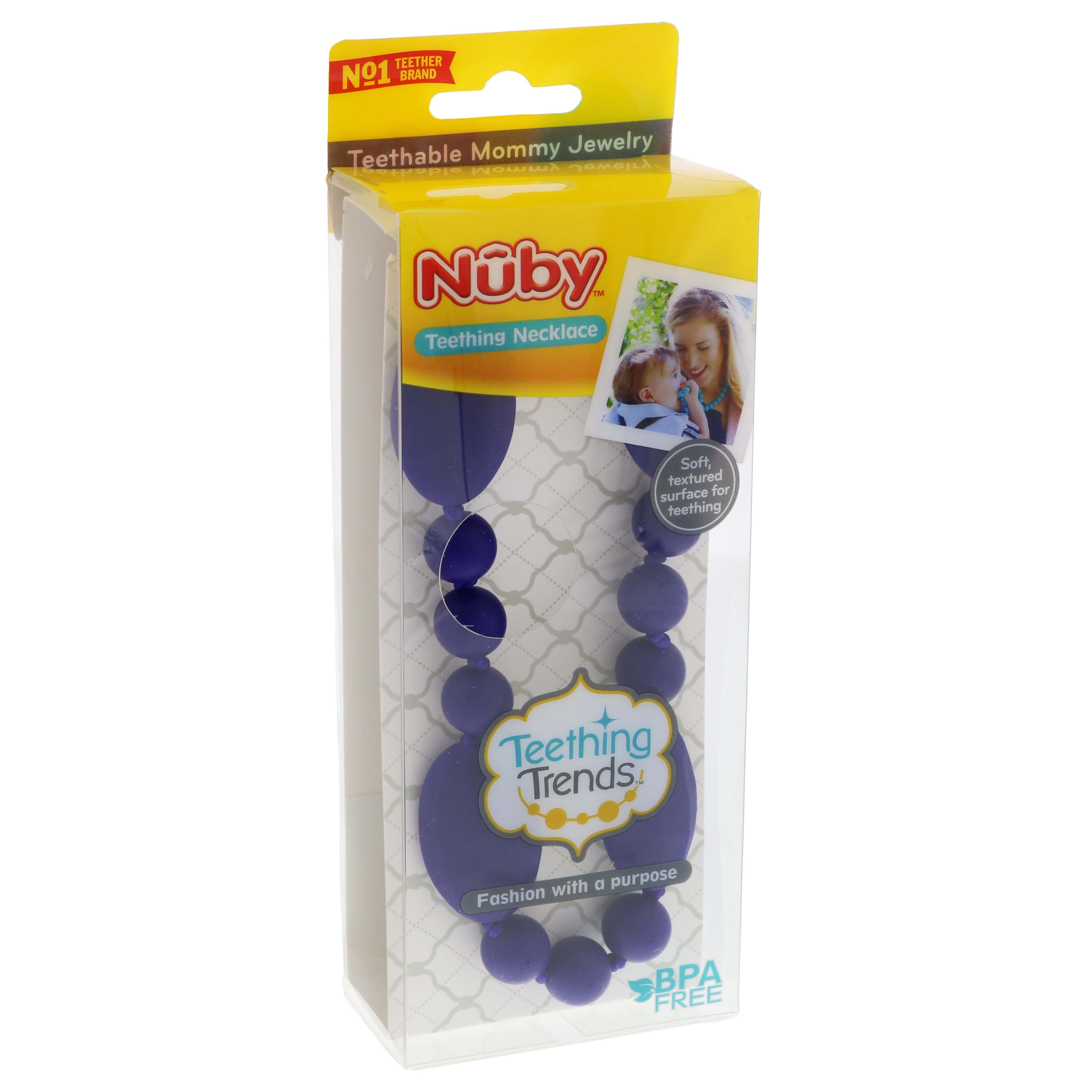 nuby teething trends necklace