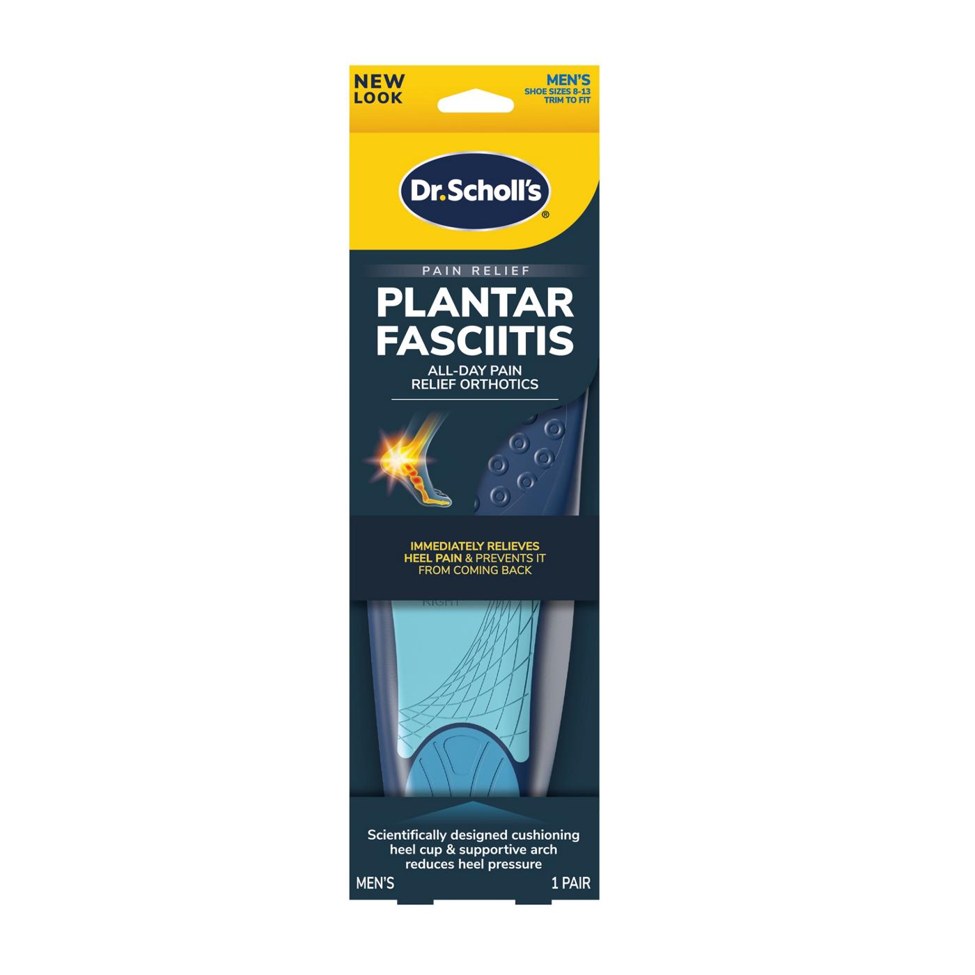 Dr.Scholl s Plantar Fasciitis Pain Relief Insole, Cut to Fit