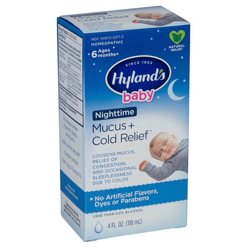 Hyland's nighttime cough store and cold baby