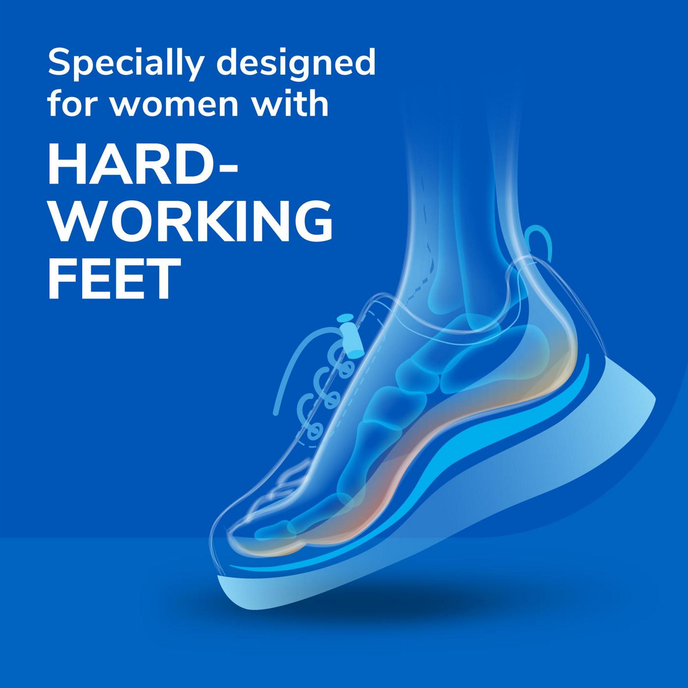 Dr. Scholl's Comfort & Energy Work Insoles with Massaging Gel - Women's 6-10; image 4 of 10