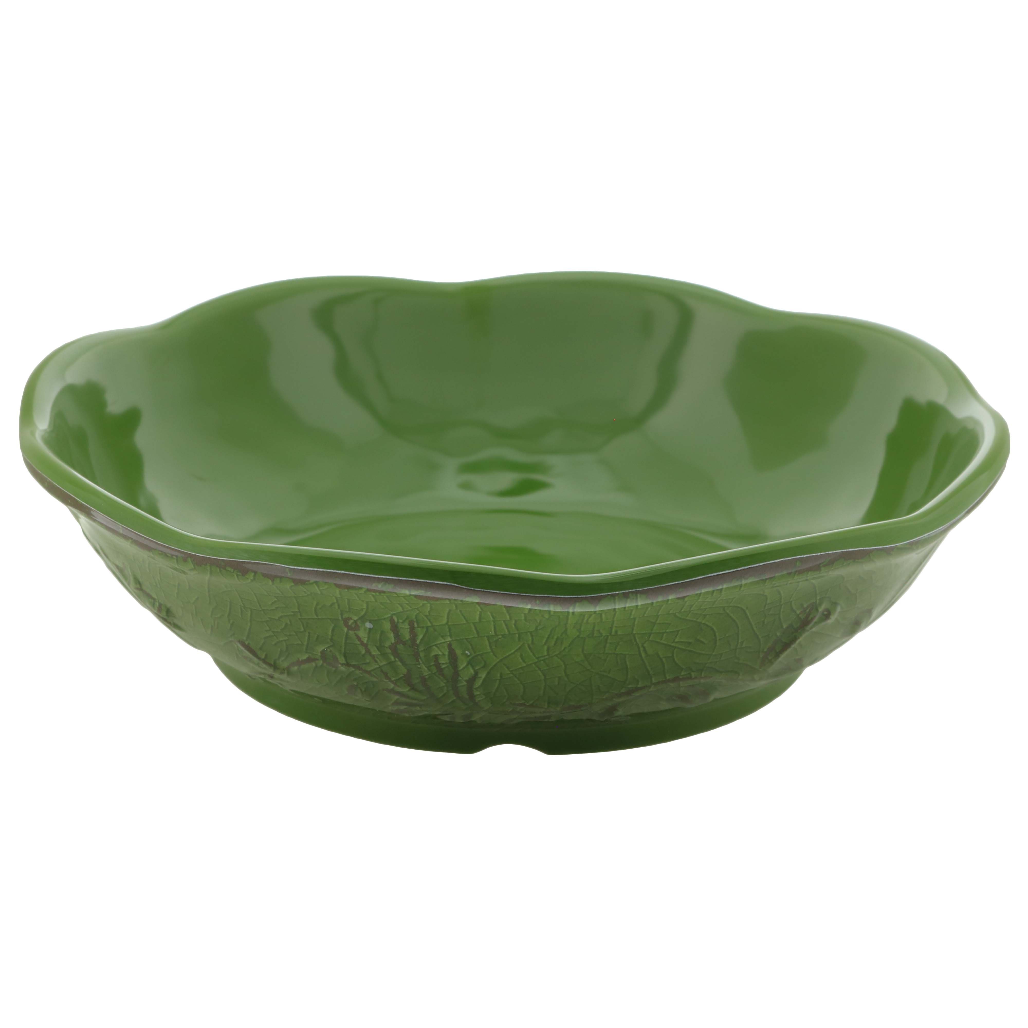 Haven & Key Fall Melamine Dinner Bowl Moss 8 in. Shop Bowls at HEB