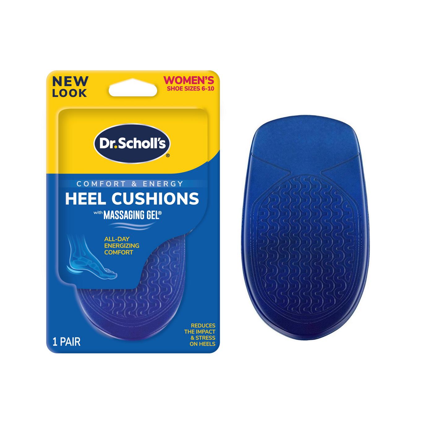 Dr. Scholl's Massaging Gel Heel Cushions Women's Size 6-10; image 6 of 9