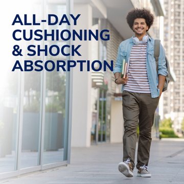 Dr. Scholl's Massaging Gel Heel Cushions Men's Size 8-13, 1 pair