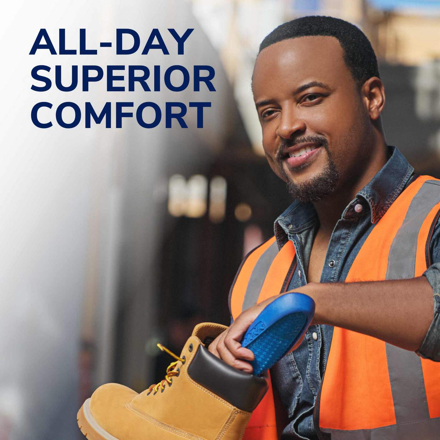 Dr. Scholl's Work All-Day Superior Comfort Insoles with Massaging Gel - Men's Trim to Fit; image 8 of 10