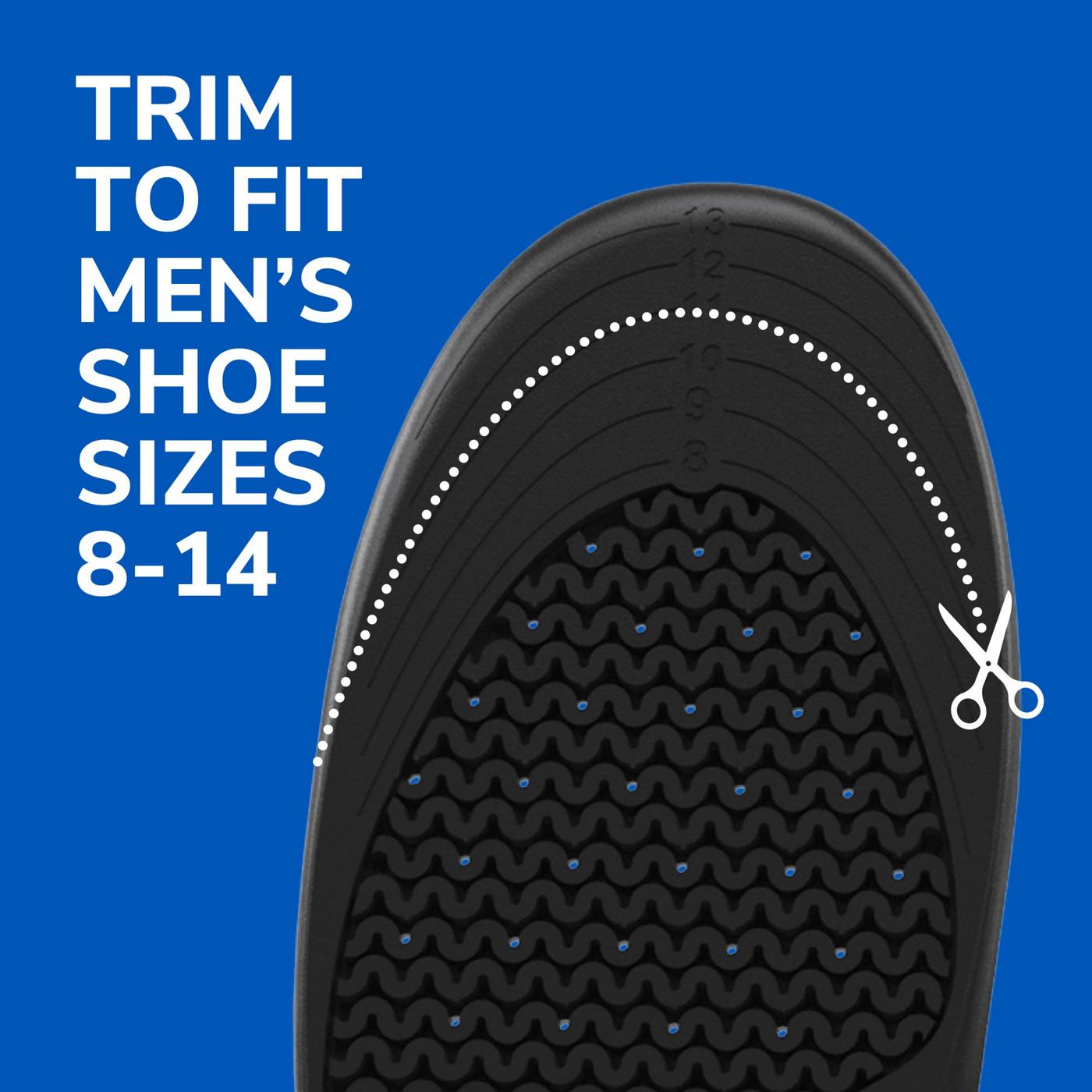 Dr. Scholl's Work All-Day Superior Comfort Insoles with Massaging Gel - Men's Trim to Fit; image 10 of 10