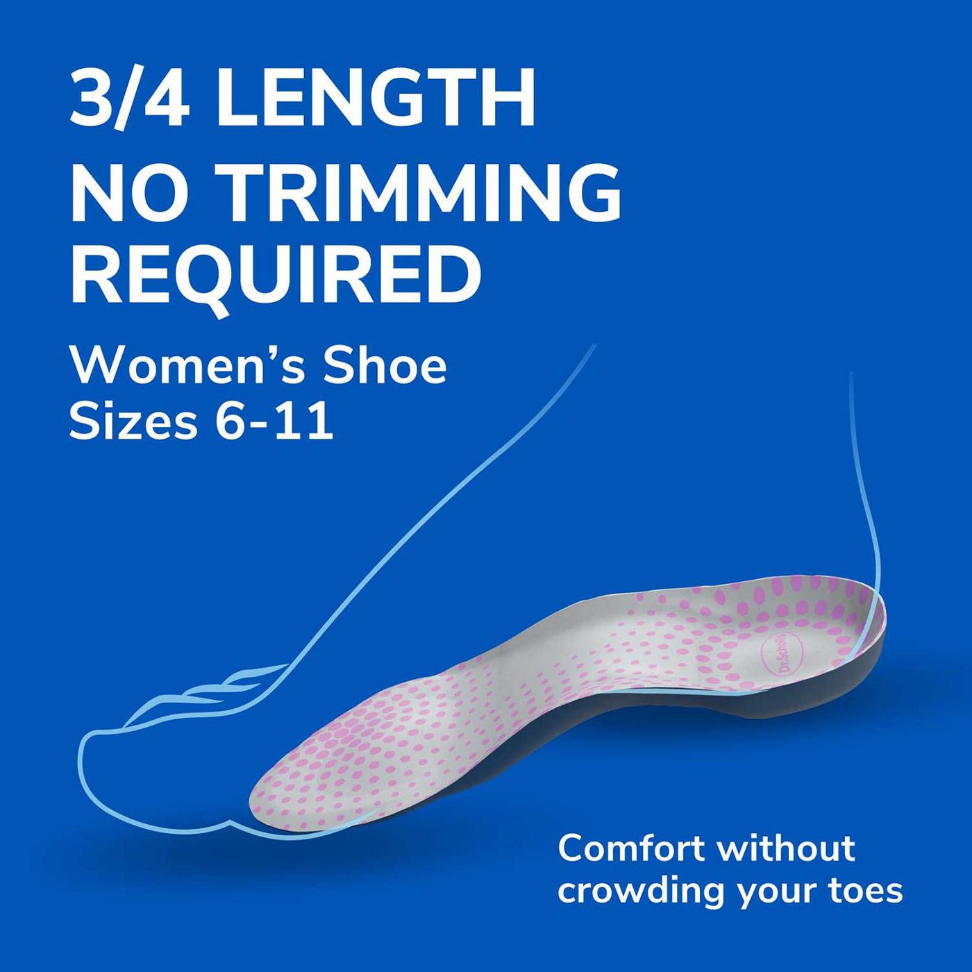 Dr. Scholl's Comfort Tri-Comfort Insoles, Women's Size 6-10; image 6 of 9