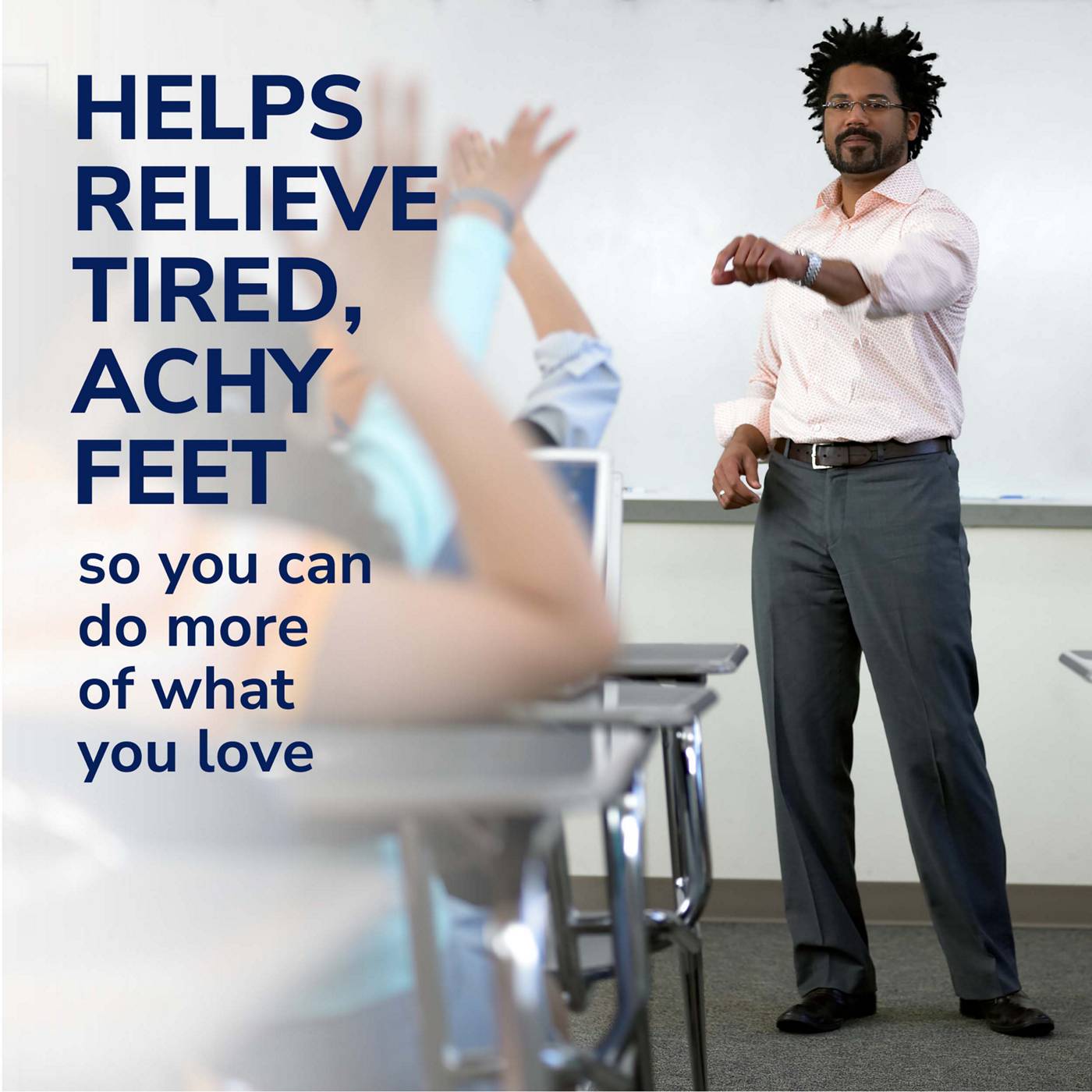 Dr. Scholl's Comfort and Energy Massaging Gel Insoles, Men's Size 8-14; image 6 of 10