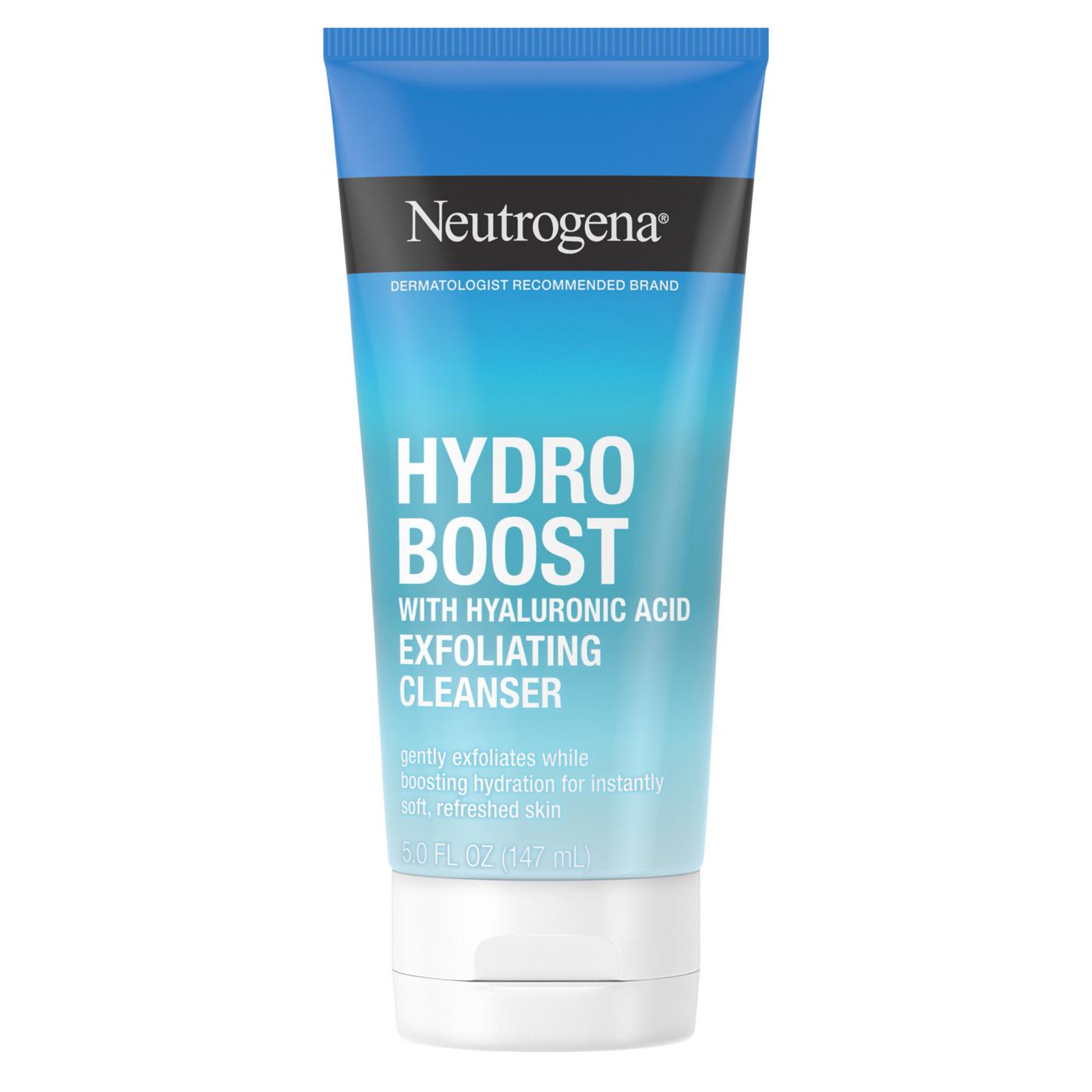 Neutrogena Hydro Boost Exfoliating Cleanser; image 1 of 6