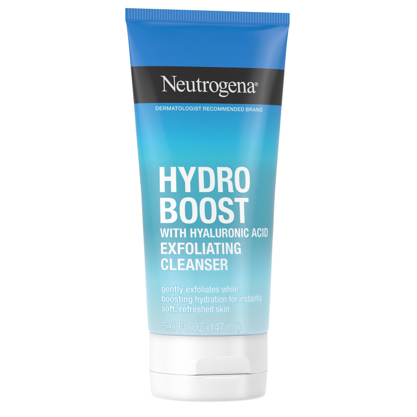 Neutrogena Hydro Boost Exfoliating Cleanser; image 3 of 6