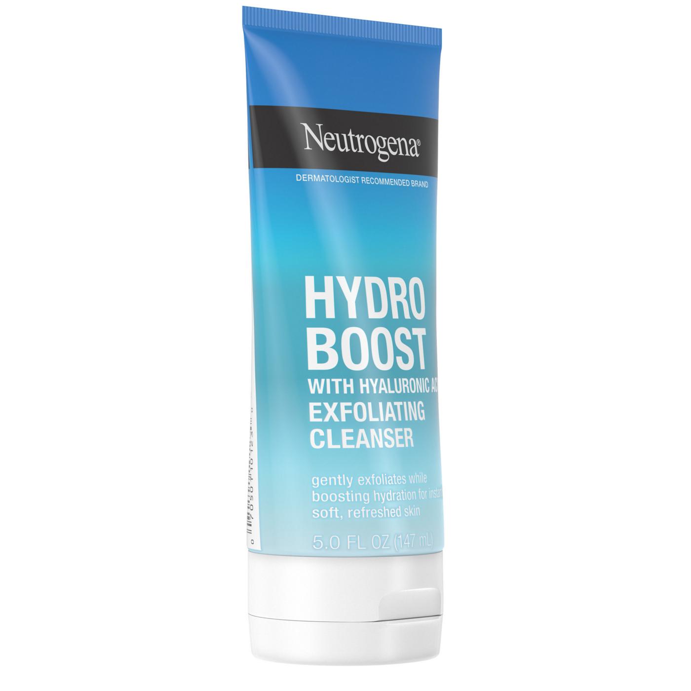 Neutrogena Hydro Boost Exfoliating Cleanser; image 4 of 6