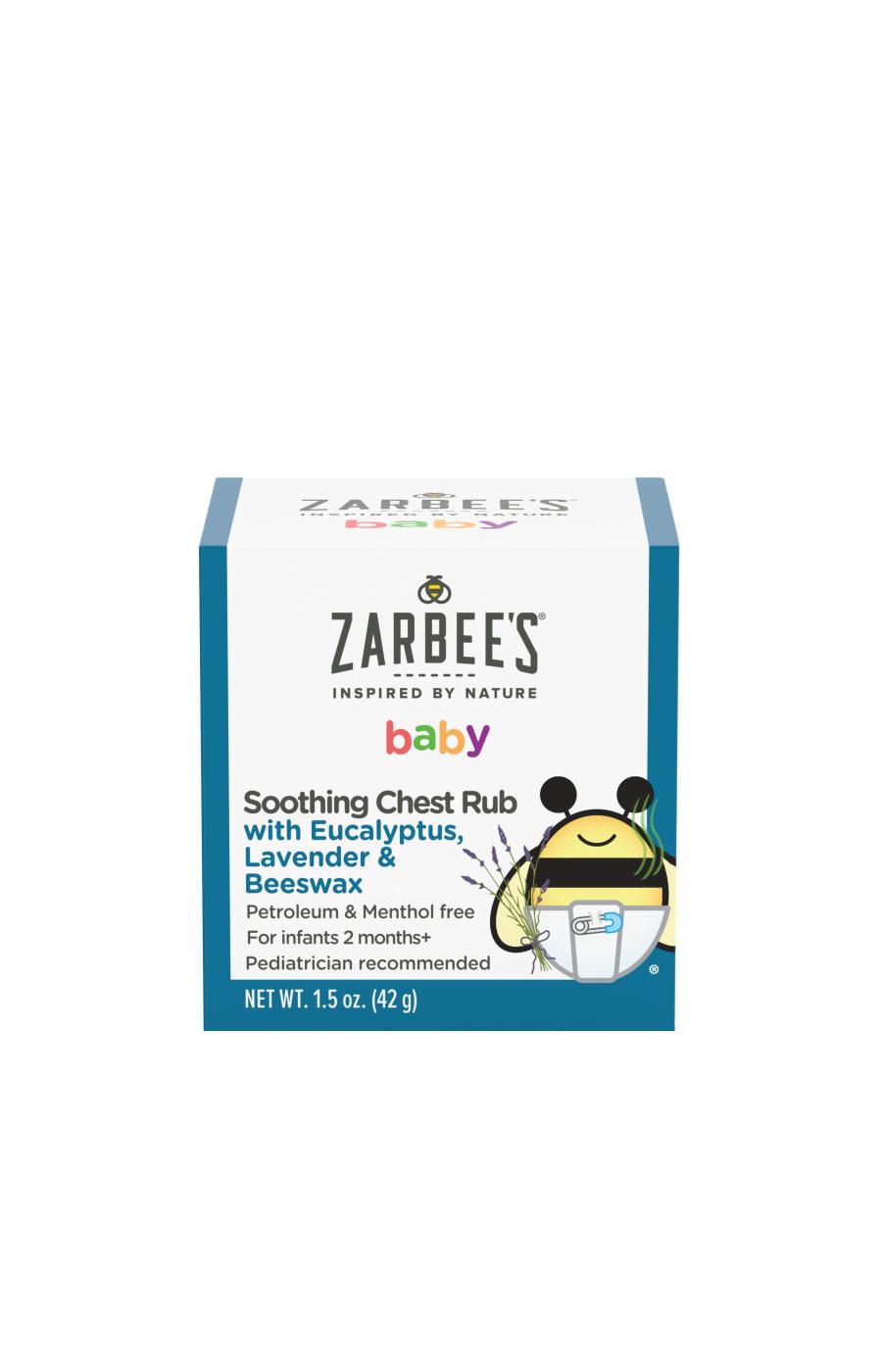 Zarbee's Baby Soothing Chest Rub - Eucalyptus & Lavender; image 1 of 6