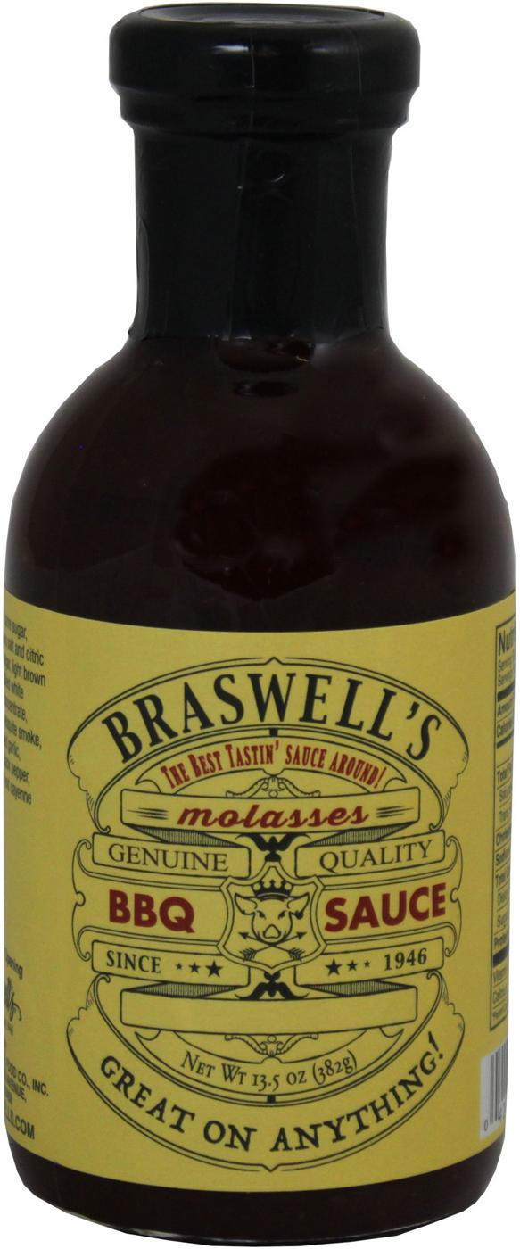 Braswell's Molasses BBQ Sauce; image 2 of 2