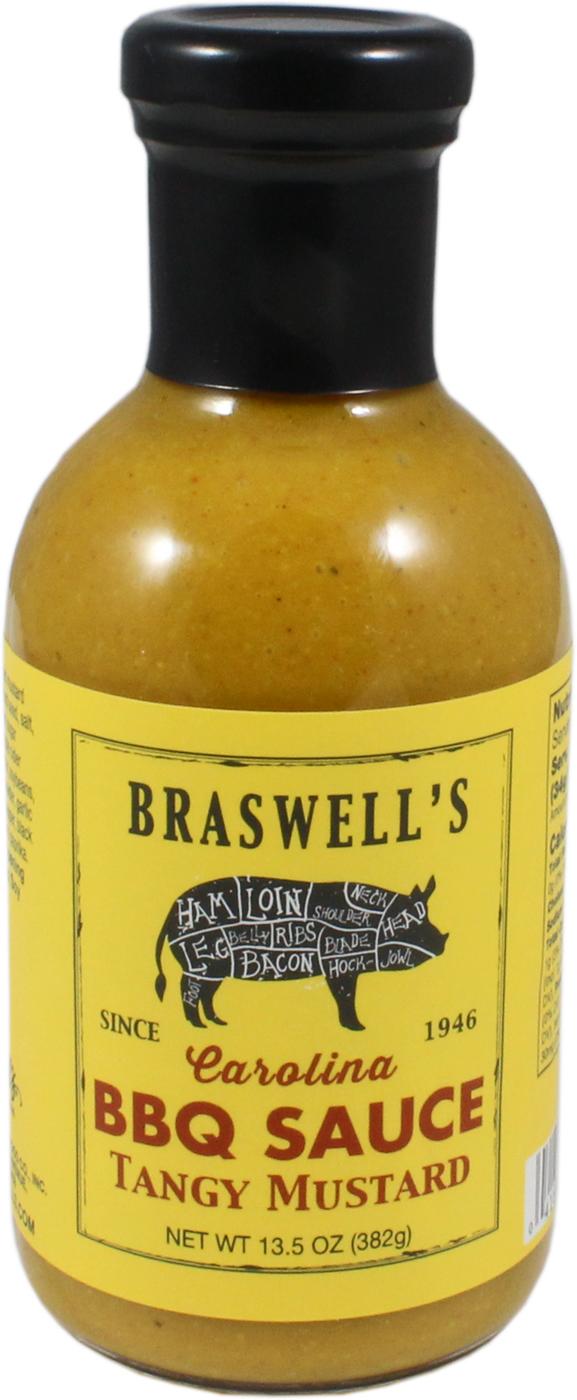 Braswell's Tangy Mustard BBQ Sauce; image 1 of 2