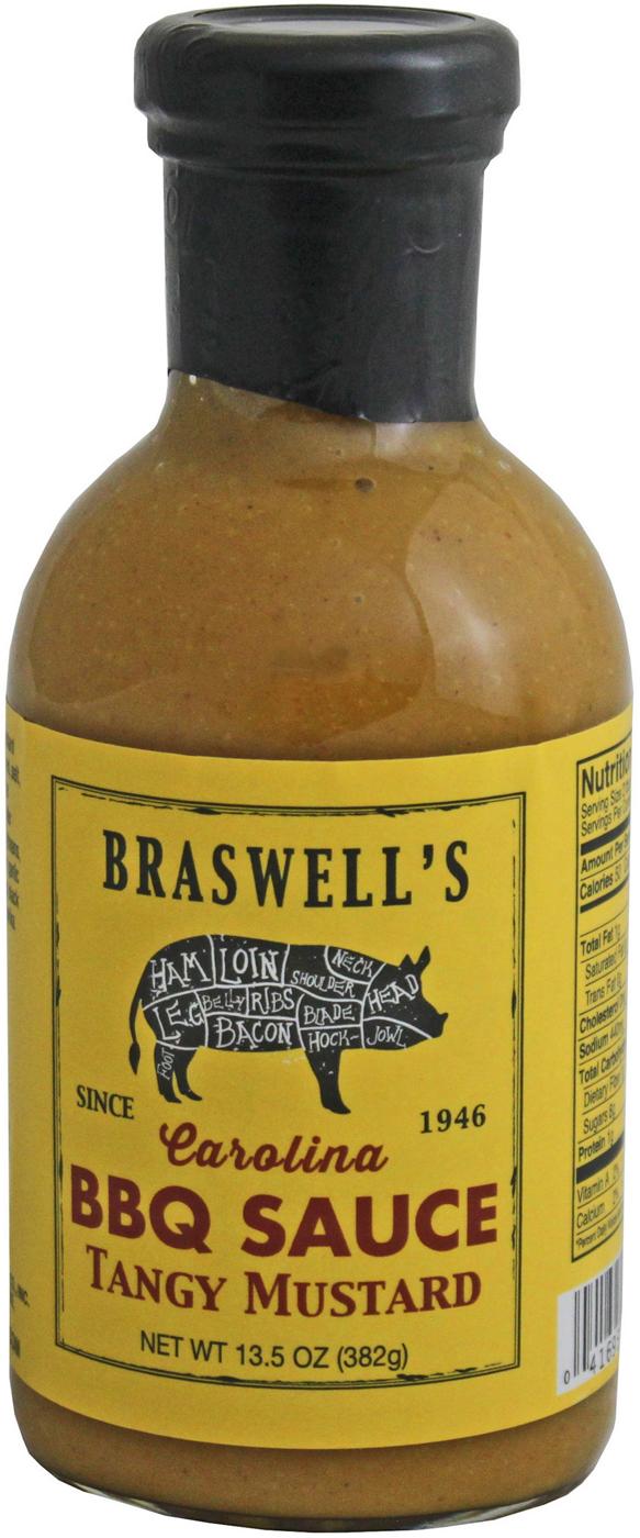 Braswell's Tangy Mustard BBQ Sauce Shop Barbecue Sauces at HEB