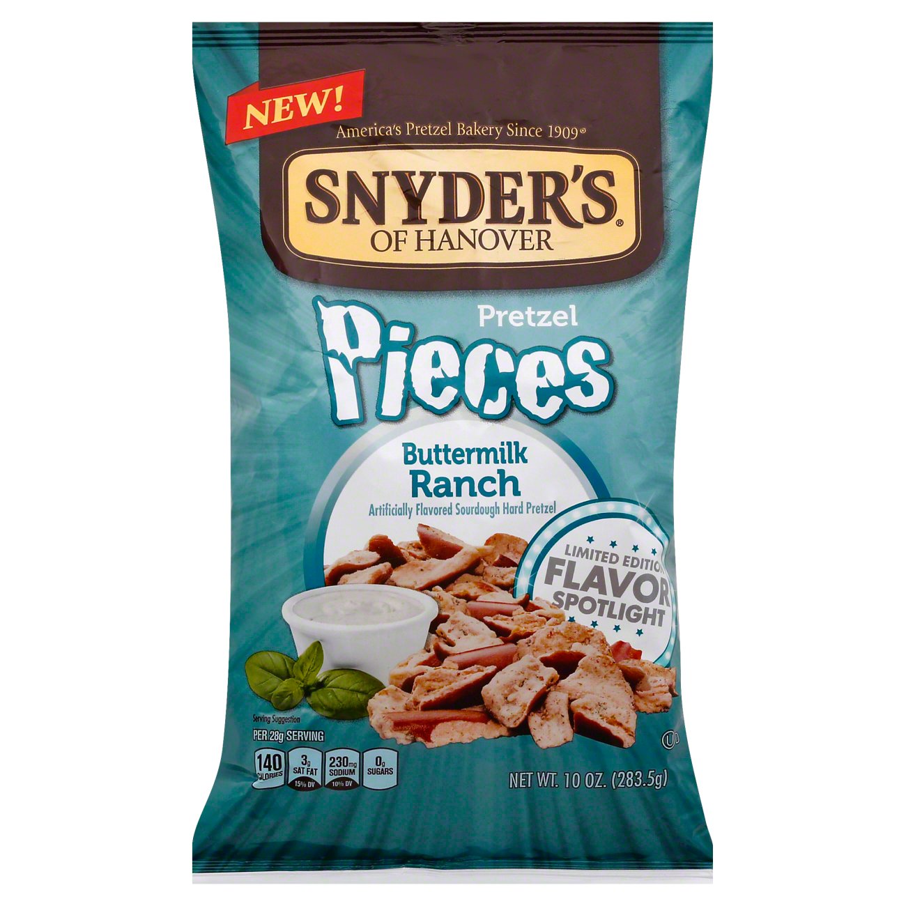 Snyder's of Hanover Buttermilk Ranch Pretzel Pieces Shop Chips at HEB