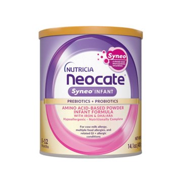 Nutricia Neocate Syneo Amino Acid-Based Powder Infant Formula, 14.10 oz