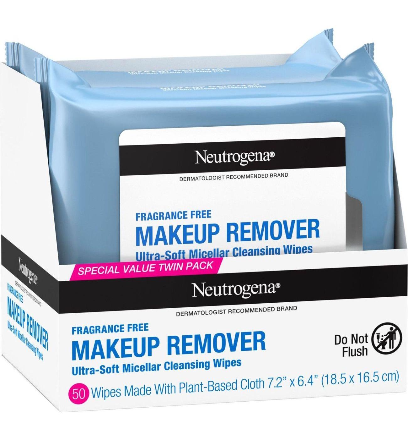 Neutrogena Makeup Remover Fragrance Free Cleansing Towelettes