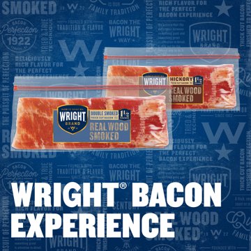 Wright Brand Double Smoked Thick Cut Bacon
