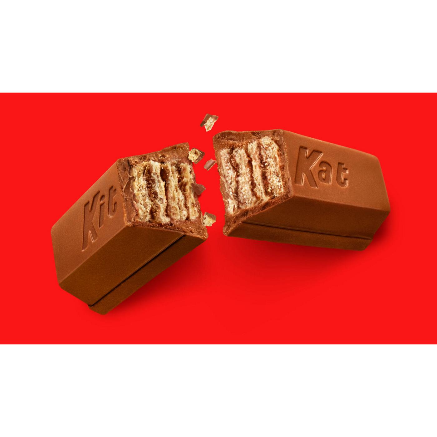 Kit Kat Miniatures Milk Chocolate Wafer Christmas Candy Cane Tube; image 4 of 7