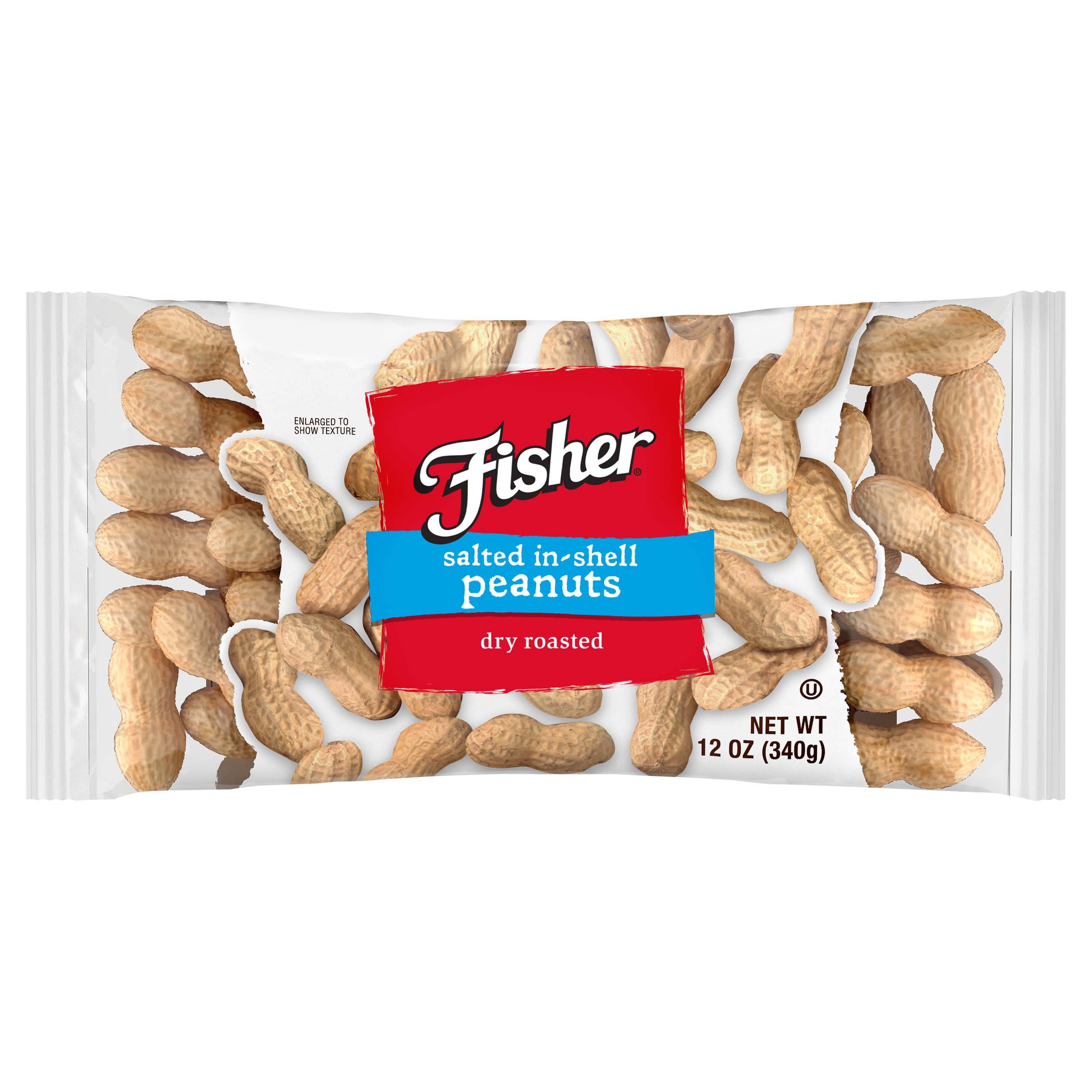 Fisher Salted In Shell Peanuts Shop Nuts & Seeds at HEB