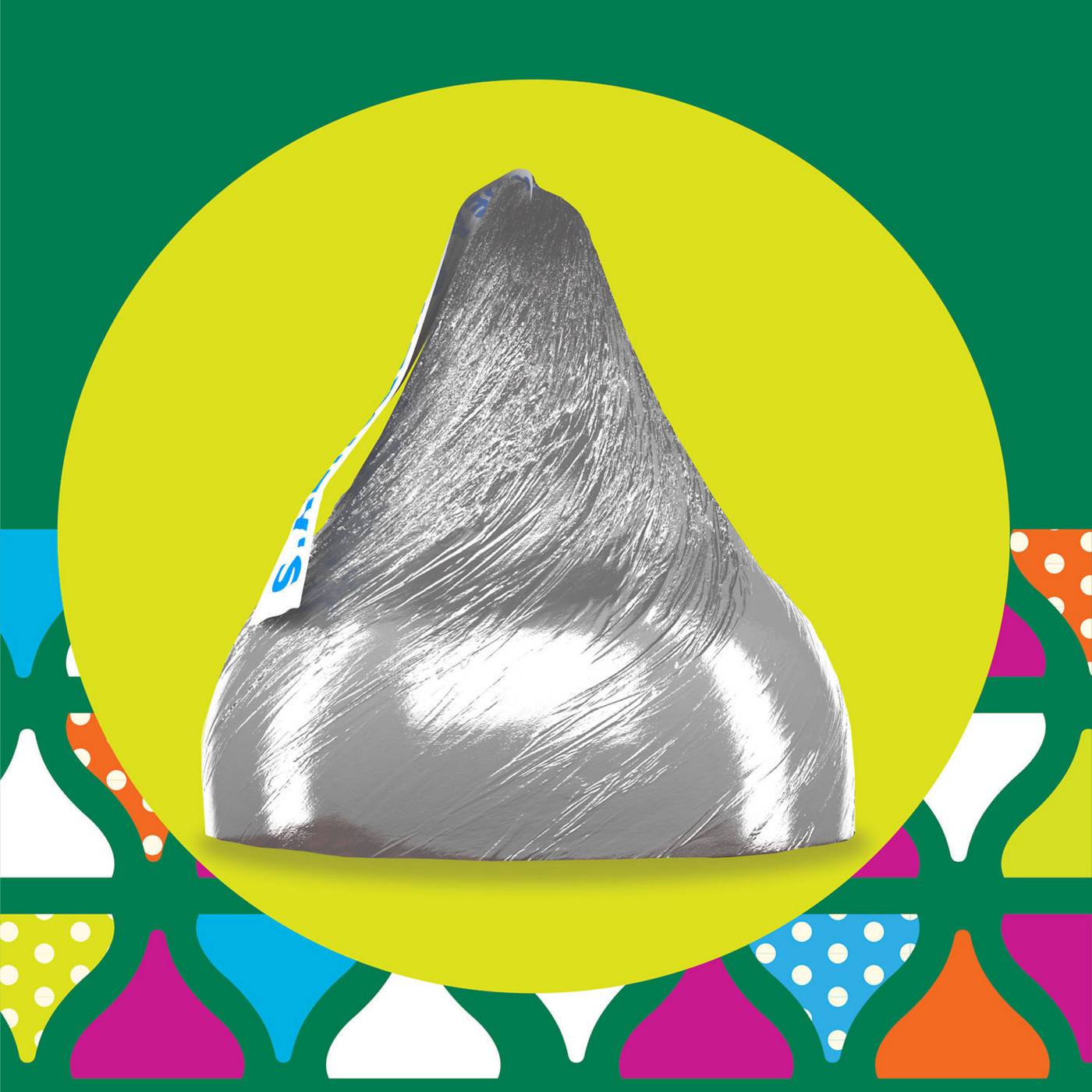 Hershey's Kisses Giant Solid Milk Chocolate Christmas Candy; image 7 of 7