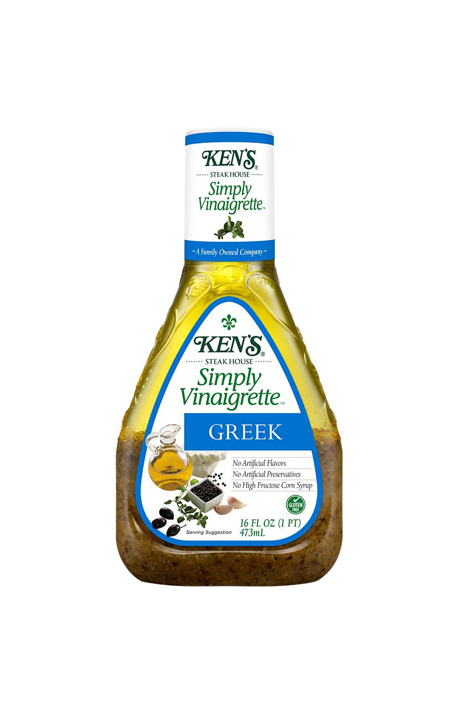 Ken's Steak House Simply Vinaigrette Greek Dressing Shop Salad dressings at HEB