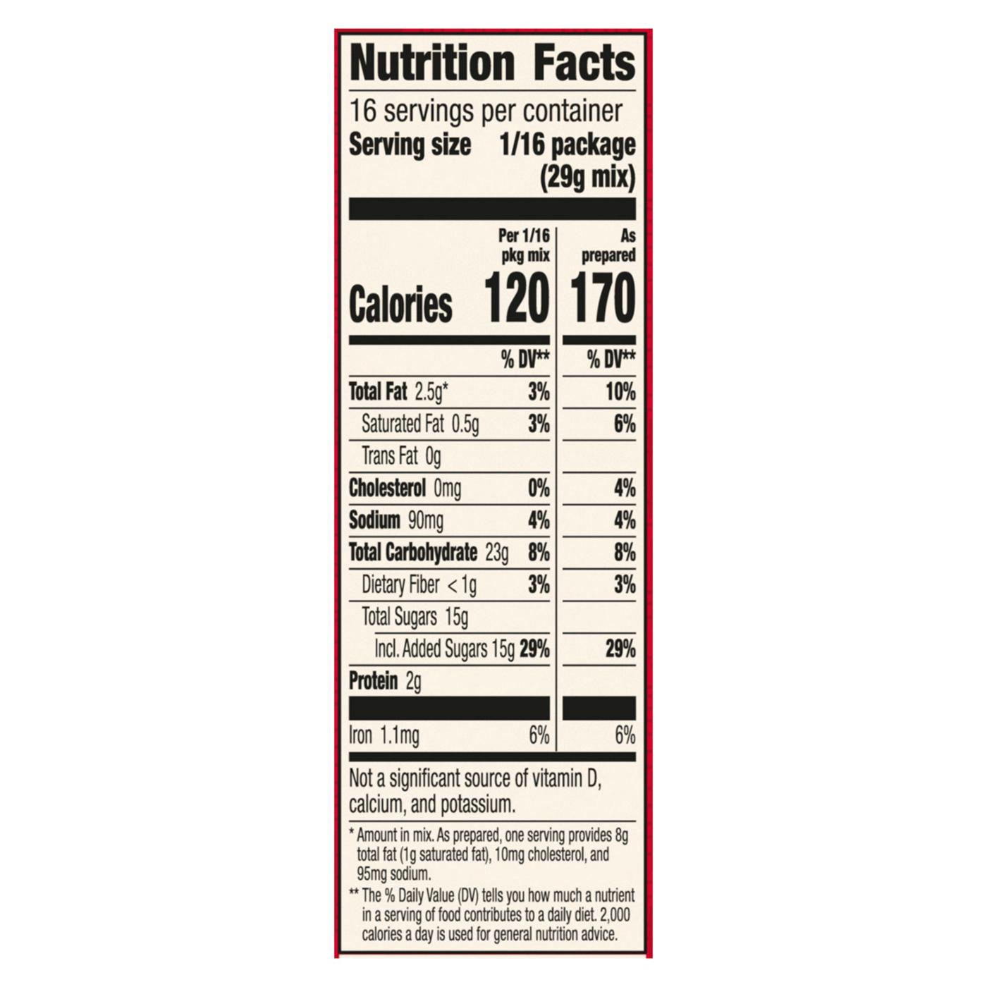 Betty Crocker Delights Supreme Walnut Brownie Mix; image 5 of 6