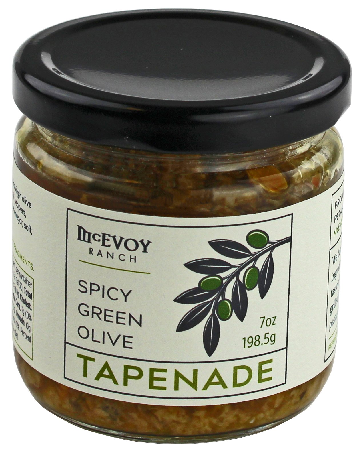 Mcevoy Ranch Spicy Green Olive Tapendade Shop Tapenade & Bruschetta