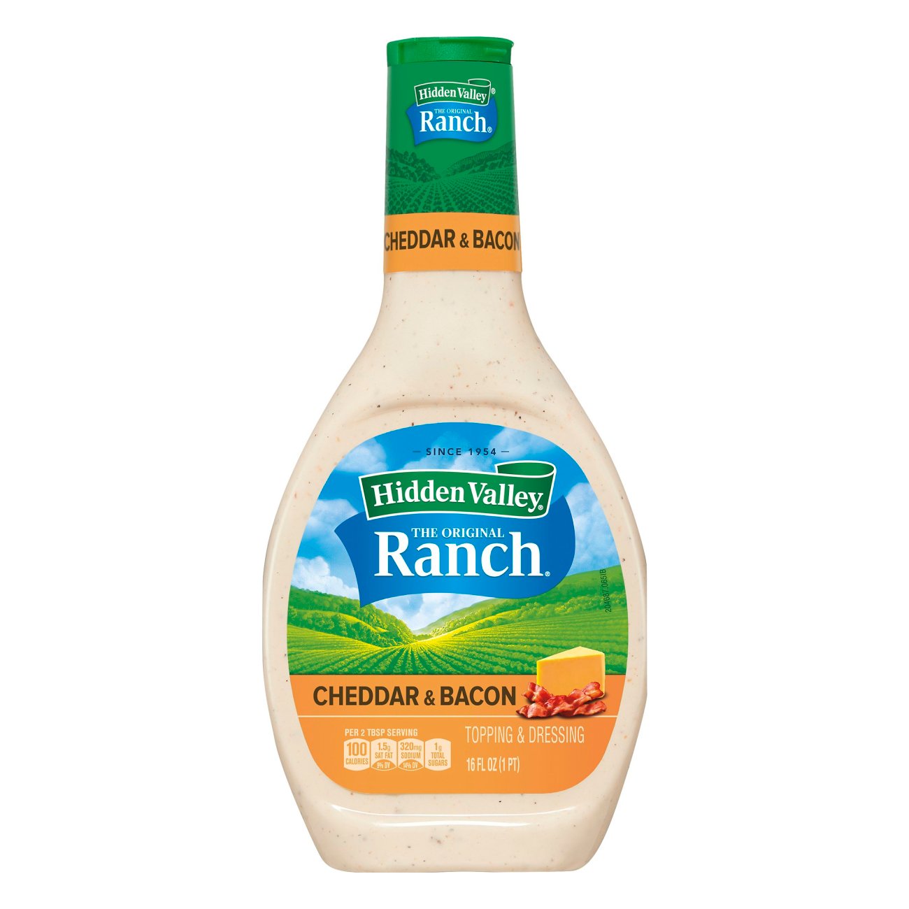 Hidden Valley The Original Ranch Cheddar Bacon Dressing - Shop Salad ...