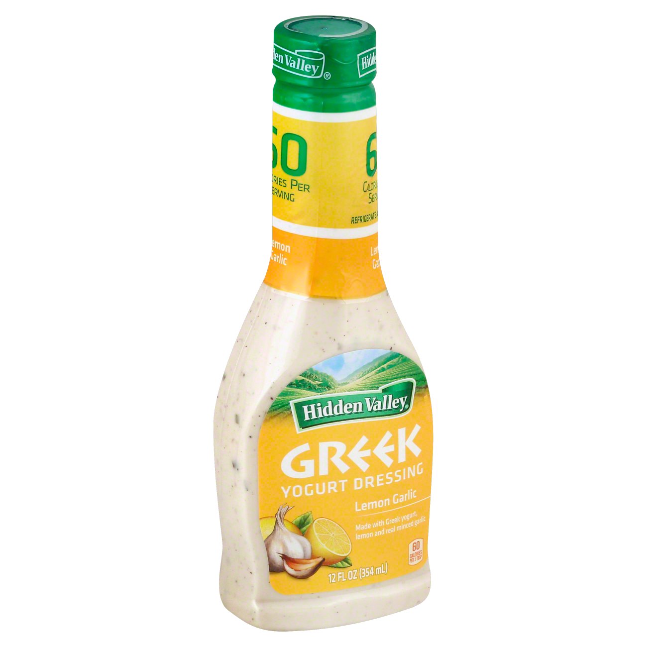 Hidden Valley Greek Yogurt Lemon Garlic Dressing Shop Salad dressings