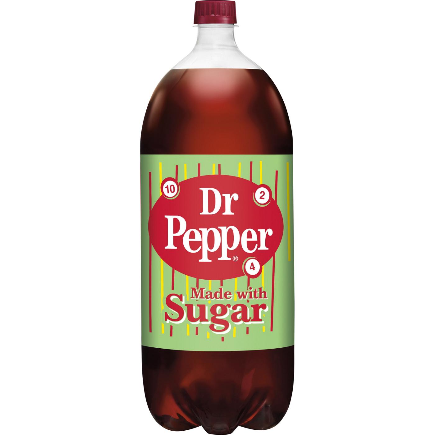 Dr Pepper Made with Sugar Soda; image 5 of 6