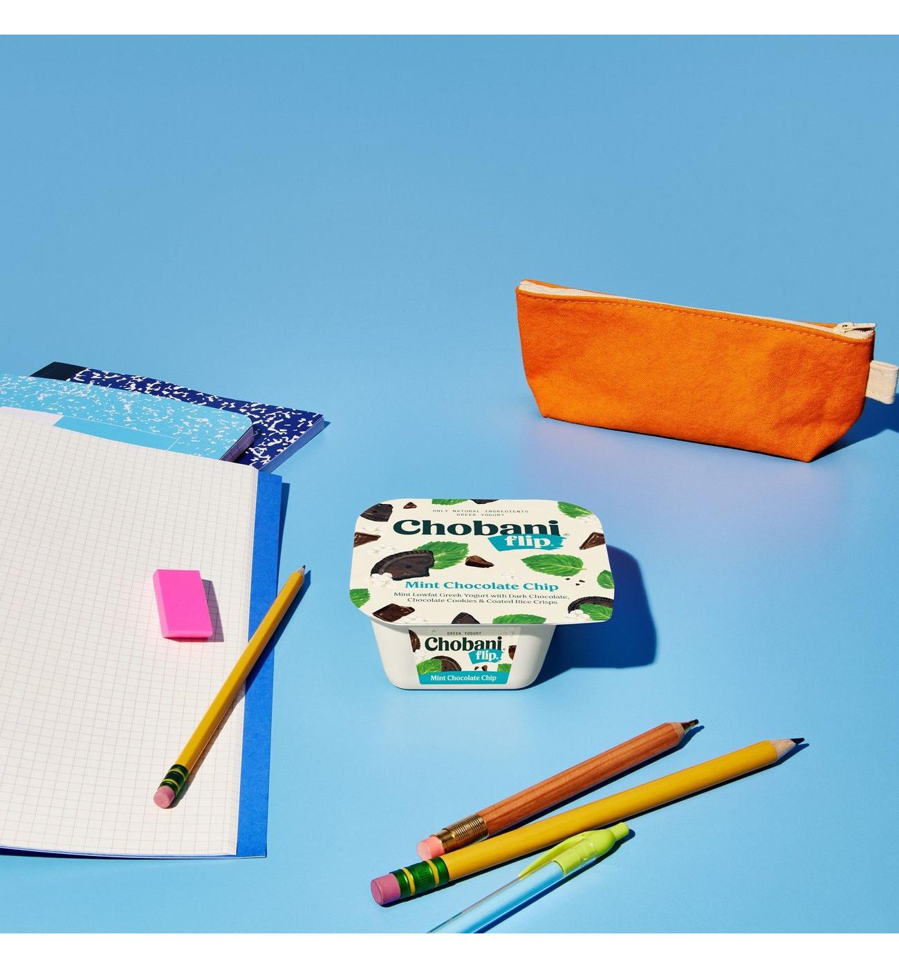 Chobani Flip Low-Fat Mint Chocolate Chip Greek Yogurt; image 4 of 5