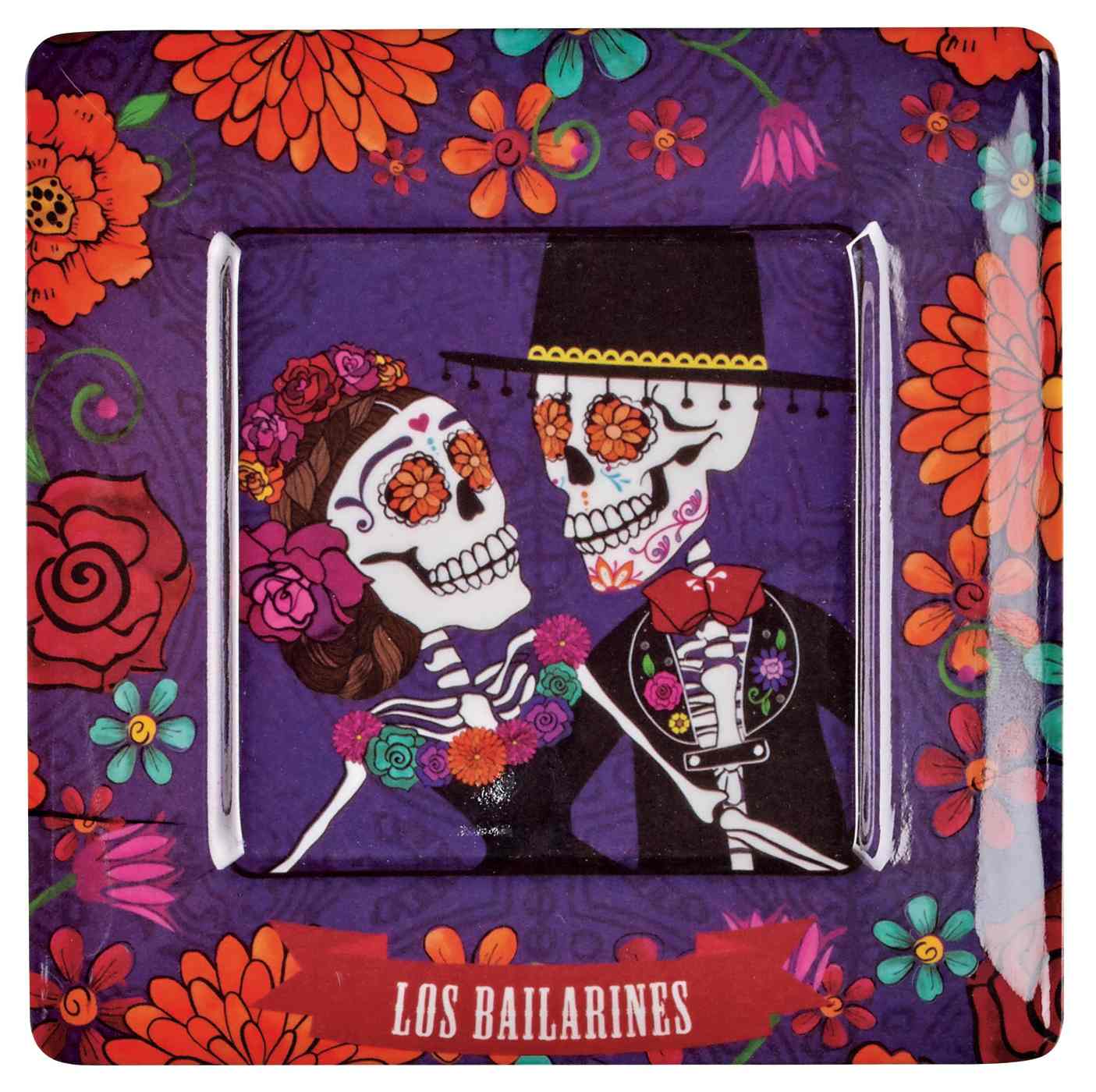 Cocinaware Day Of The Dead Square Plates; image 2 of 2