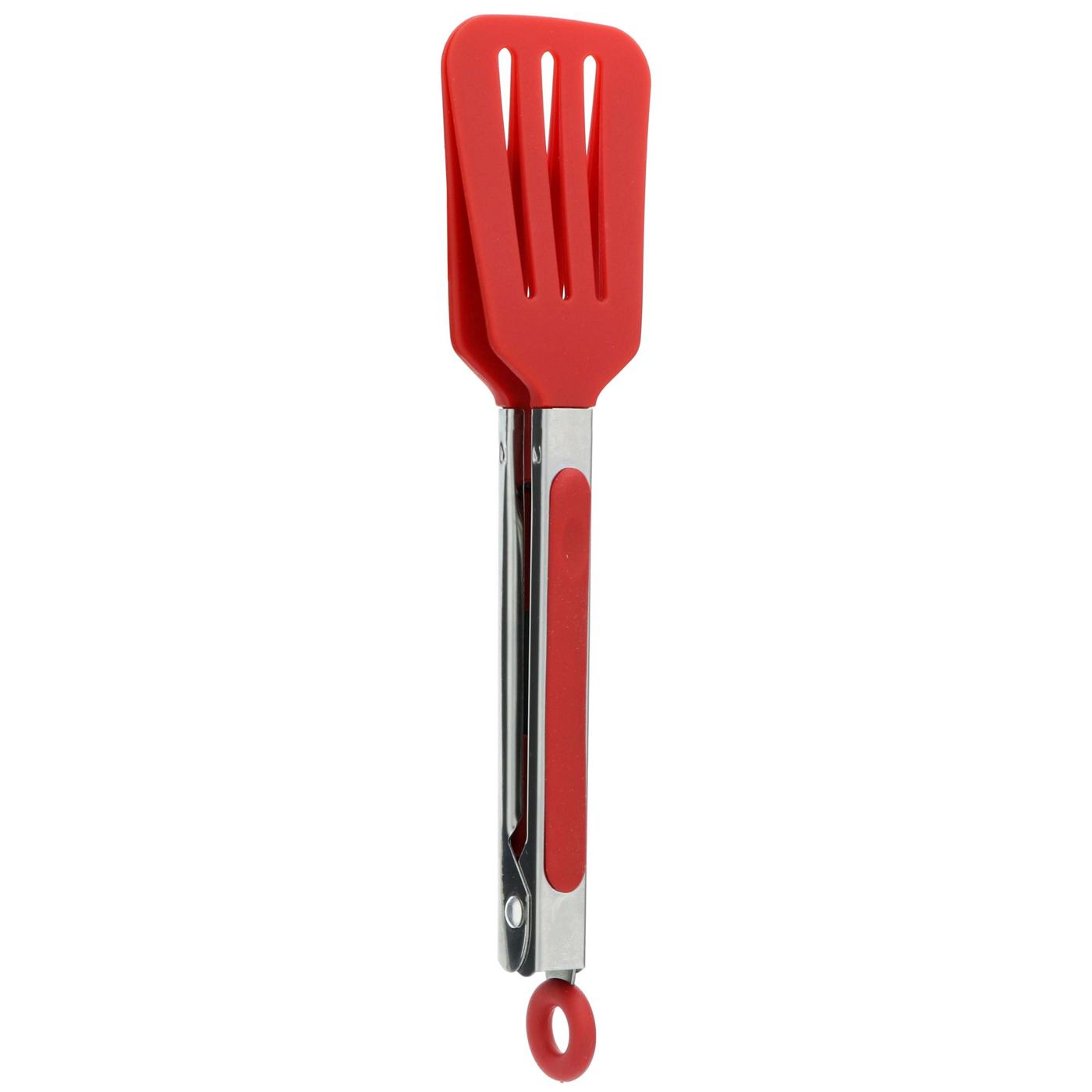 Cocinaware Mini Nylon Tongs – Red; image 1 of 2