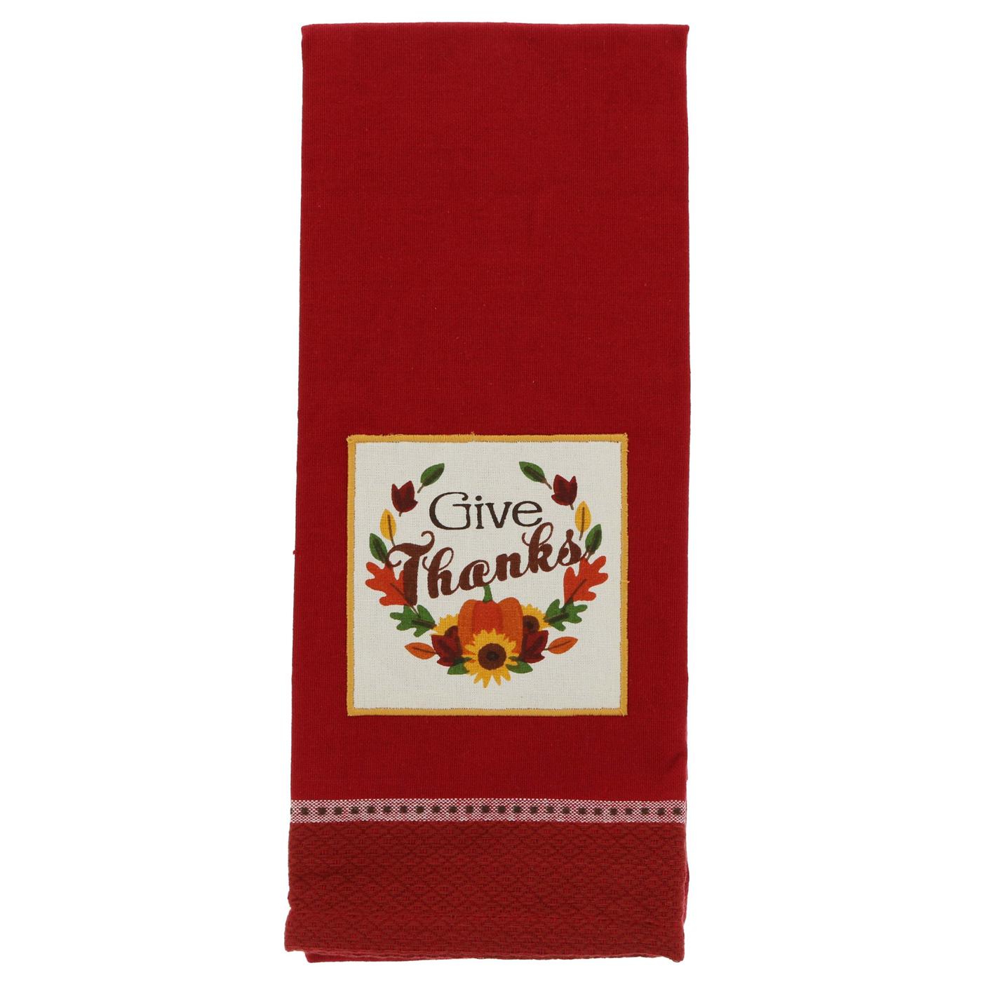 Haven & Key Assorted Fall Towel; image 3 of 3
