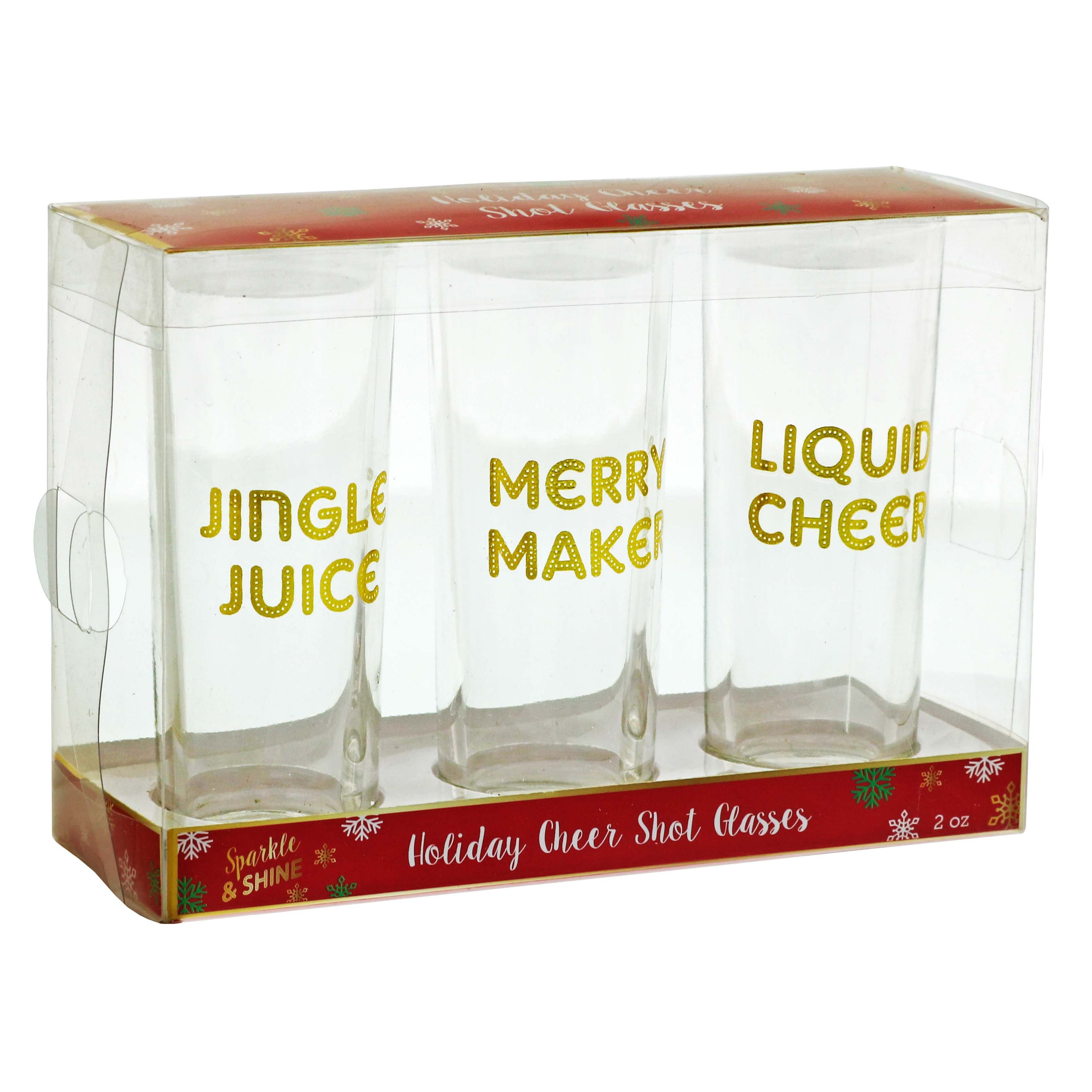 DEI Holiday Shot Glass Shop Glasses & Mugs at HEB
