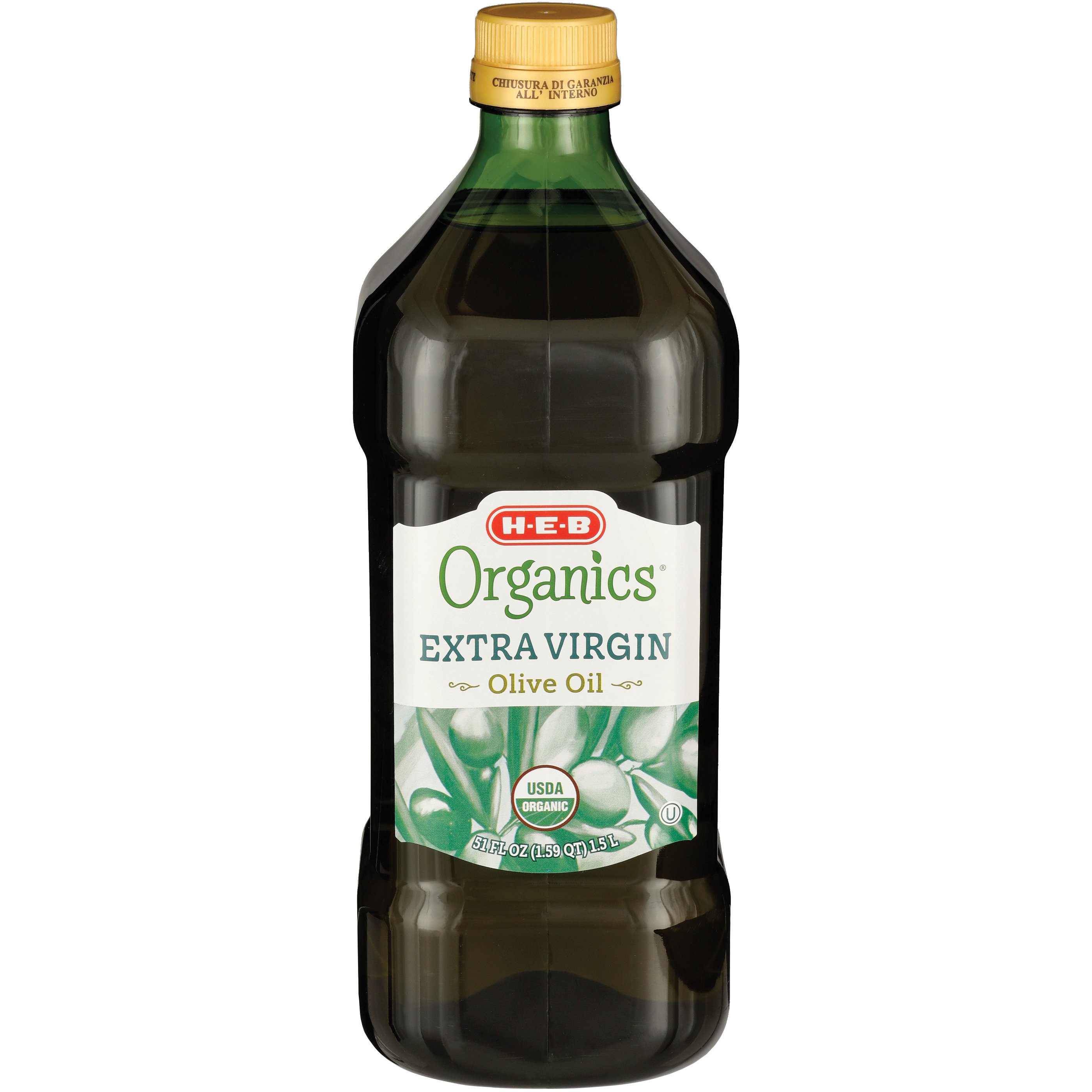 HEB Organics Extra Virgin Olive Oil Shop Oils at HEB