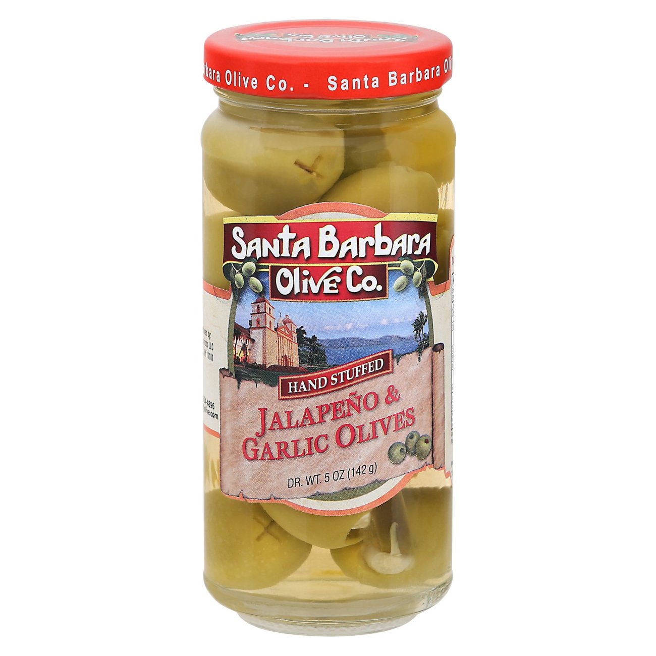 Santa Barbara Olive Co Jalapeno & Garlic Olives Shop Olives at HEB