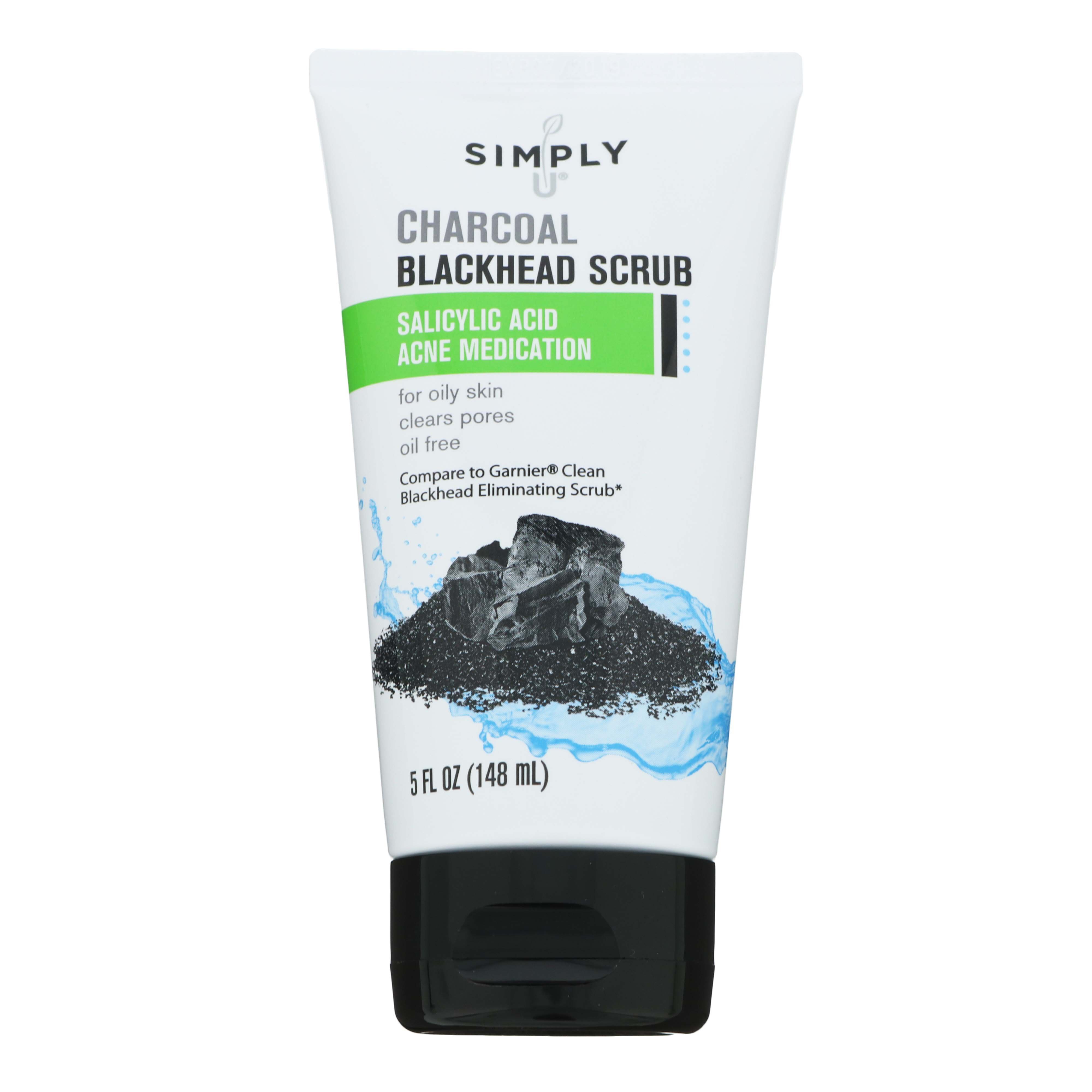 Simply U Charcoal Blackhead Scrub Shop Cleansers & Soaps at HEB