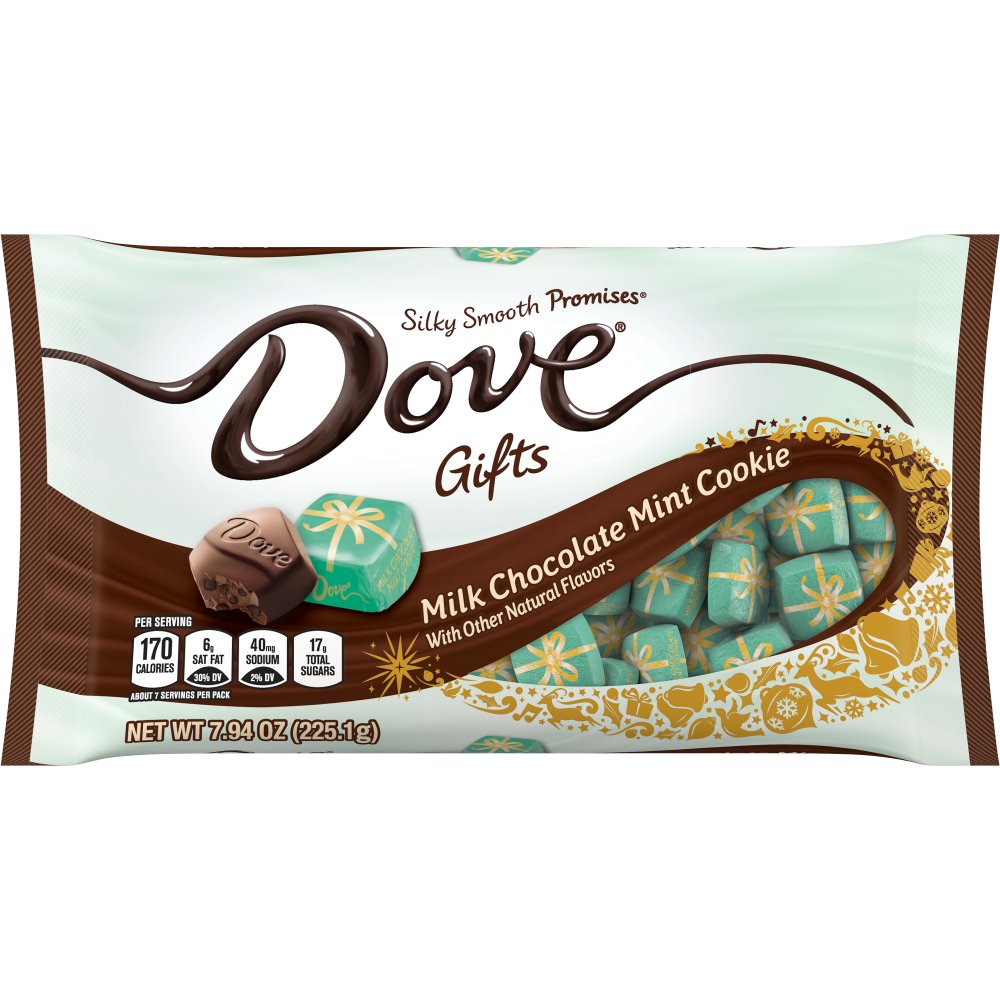 Dove Promises Milk Chocolate Holiday Mint Cookie Bag Shop Candy at HEB