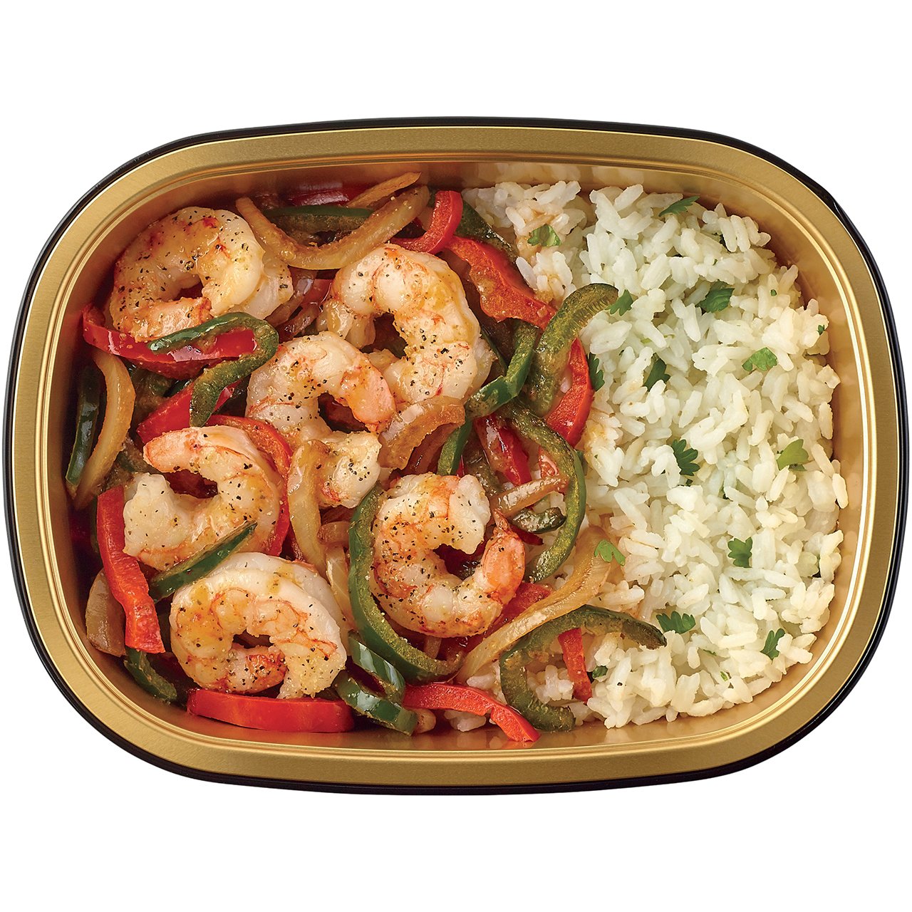 Meal Simple By H-E-B Ancho Butter Shrimp Fajita & Cilantro Lime Rice ...