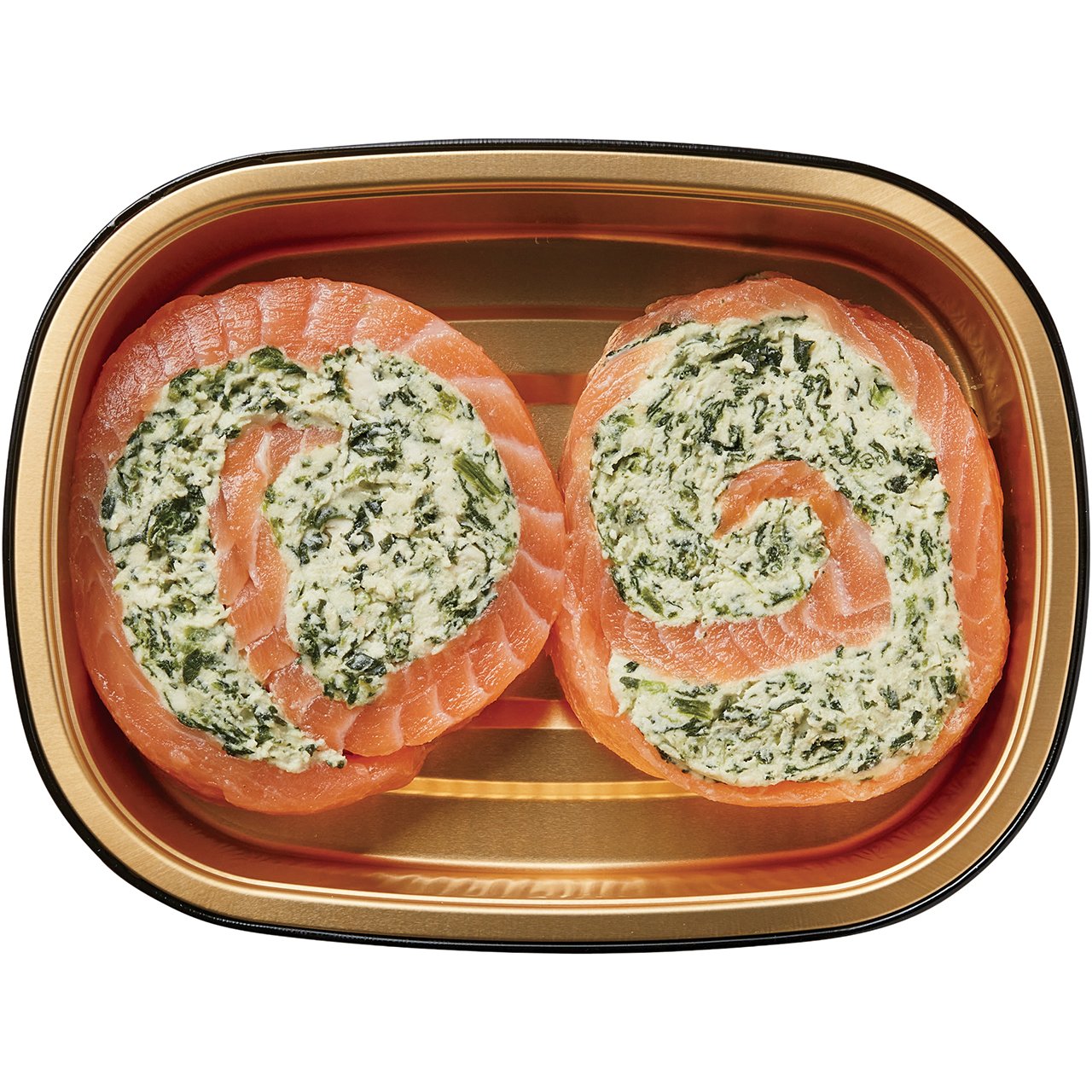 Meal Simple By H-E-B Spinach & Feta Stuffed Atlantic Salmon Pinwheels ...