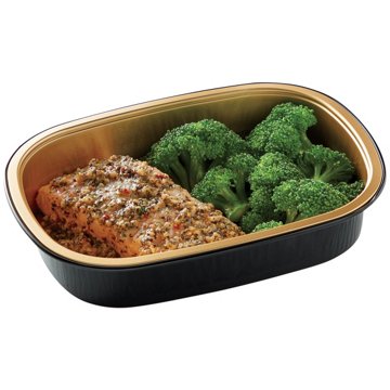 Meal Simple by H-E-B Low Carb Lifestyle Atlantic Salmon & Broccoli
