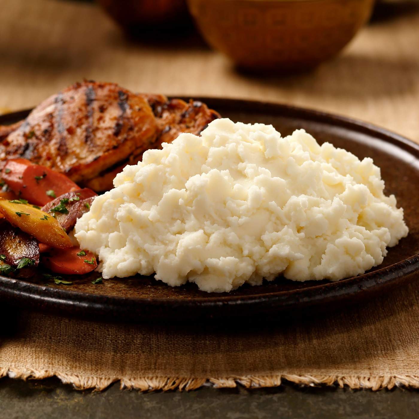 Idahoan Buttery Homestyle Reduced Sodium Mashed Potatoes; image 4 of 4